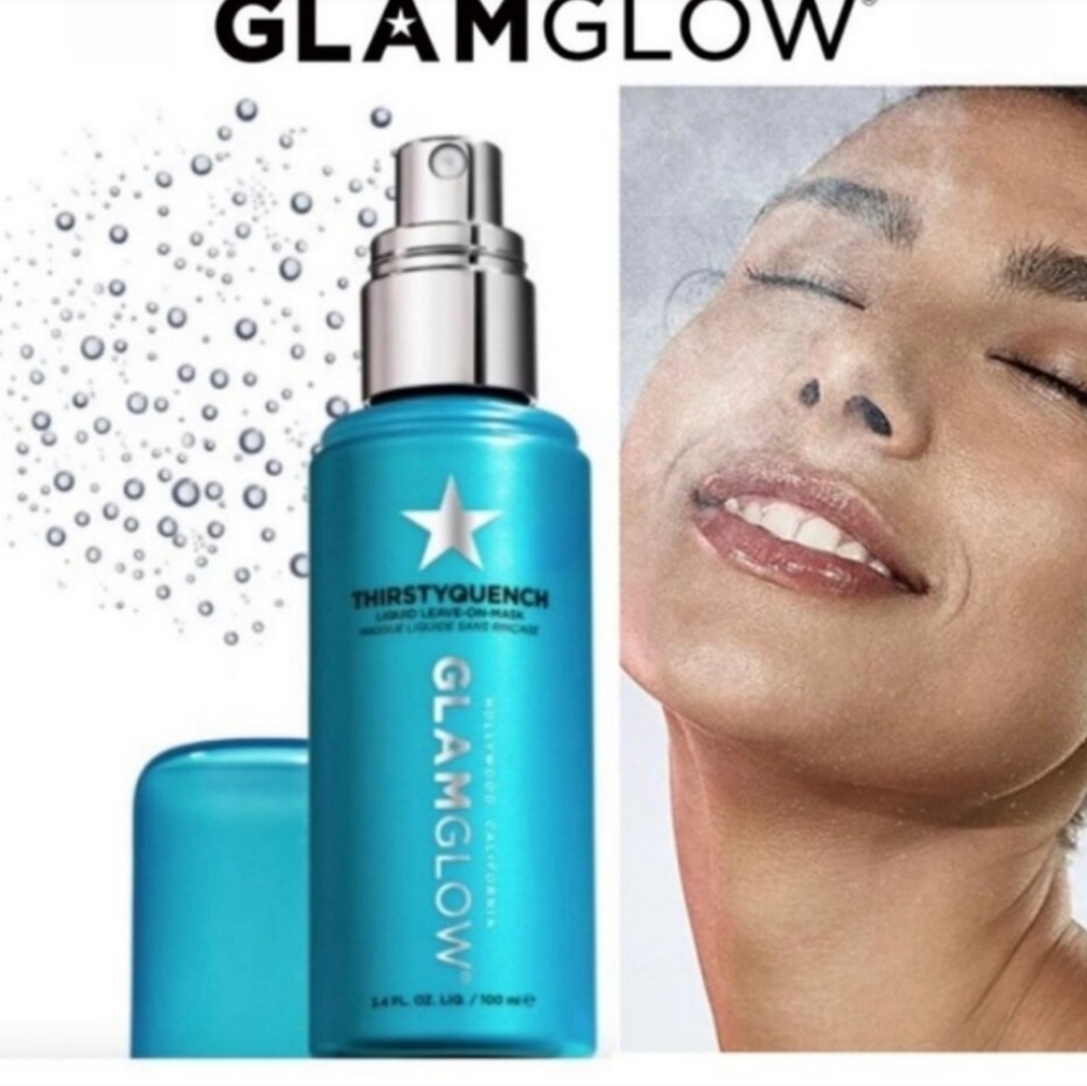 FlashSALE! GLAMGLOW FULL SIZE Thirsty Quench Liquid Leave On Mask 100ml